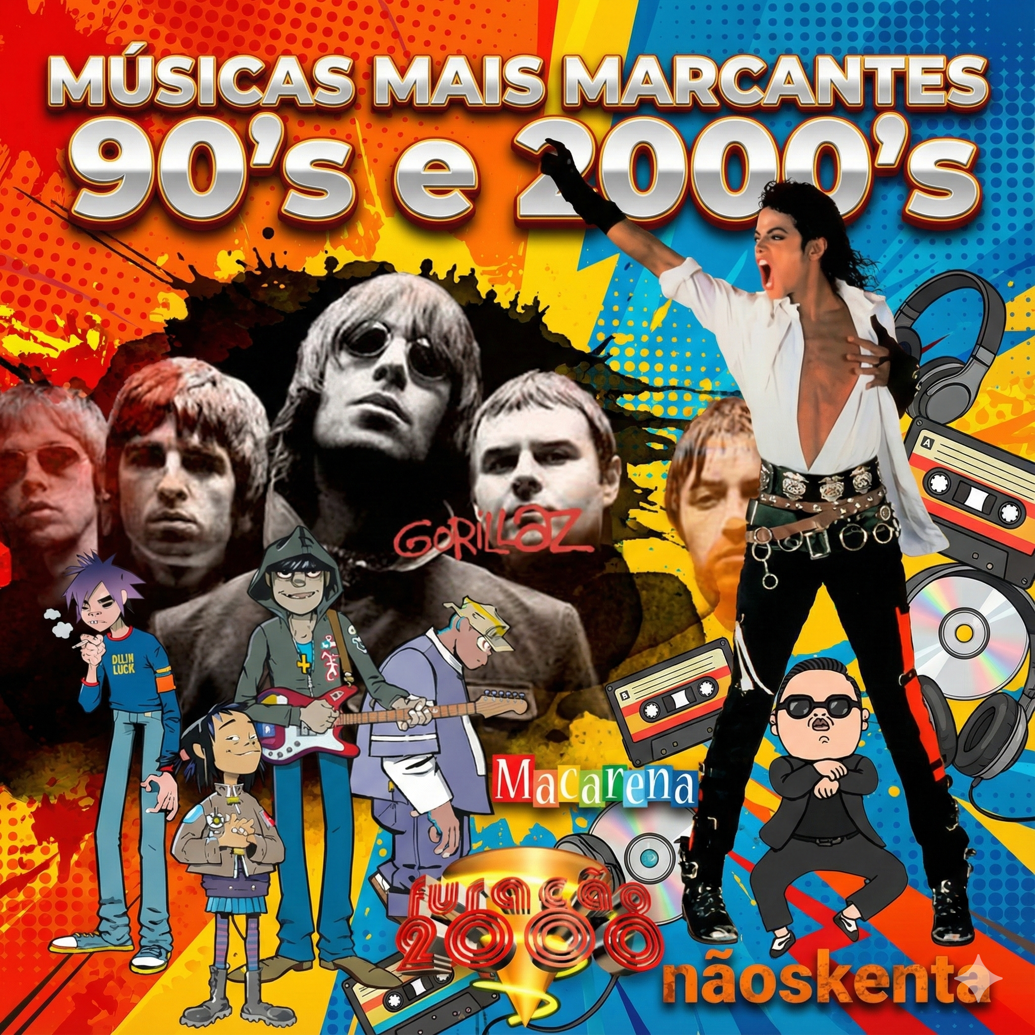 Capa do episódio Músicas mais Marcantes dos anos 90 e 2000